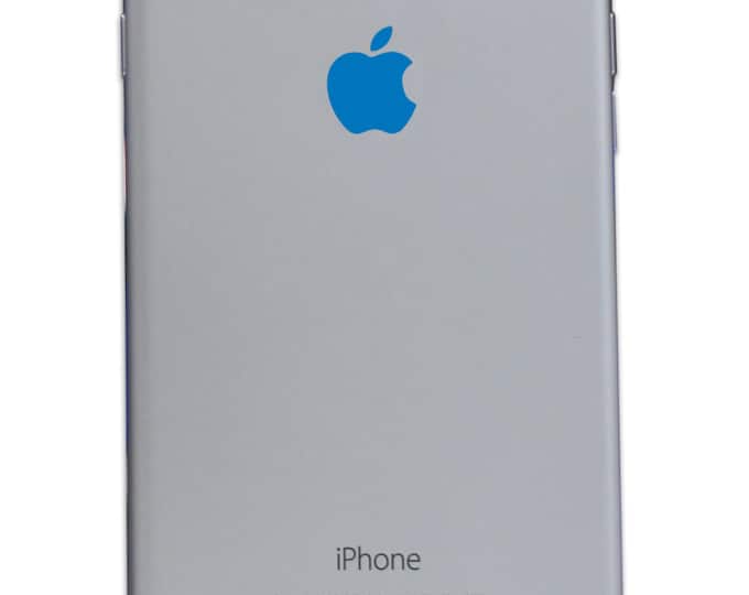 Sky Blue iPhone Apple Color Changer Decal - Vinyl Decal Sticker Phone