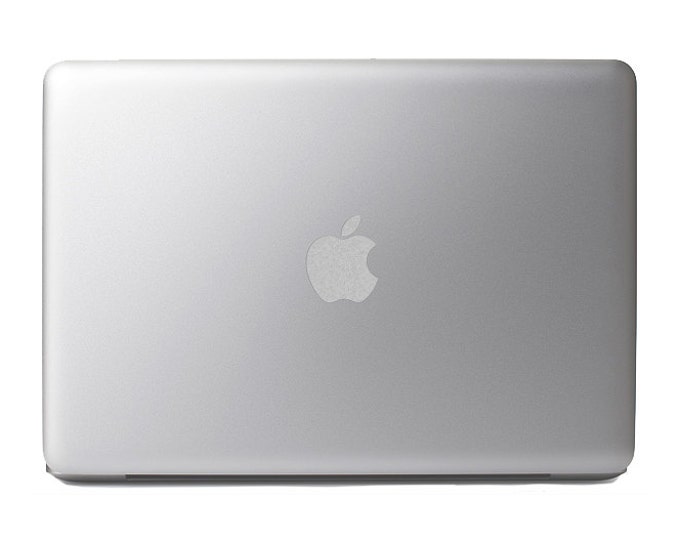 Silver Macbook Apple Color Changer Decal - Opaque Vinyl Decal Sticker for All Macbook Models