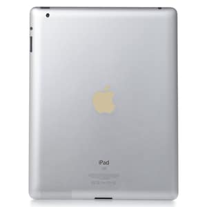 Beige Vinyl Decal Apple Cover - Color Changer - Sized for Ipad