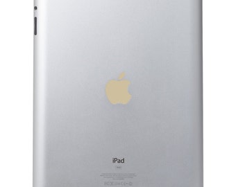 Beige Vinyl Decal Apple Cover - Color Changer - Sized for Ipad
