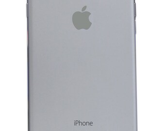 Middle Grey iPhone Apple Color Changer Decal - Vinyl Decal Sticker Phone