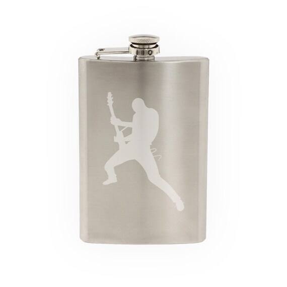8oz Electric Guitar Stainless Steel Flask 8oz Electric Guitar Stainless Steel Flask