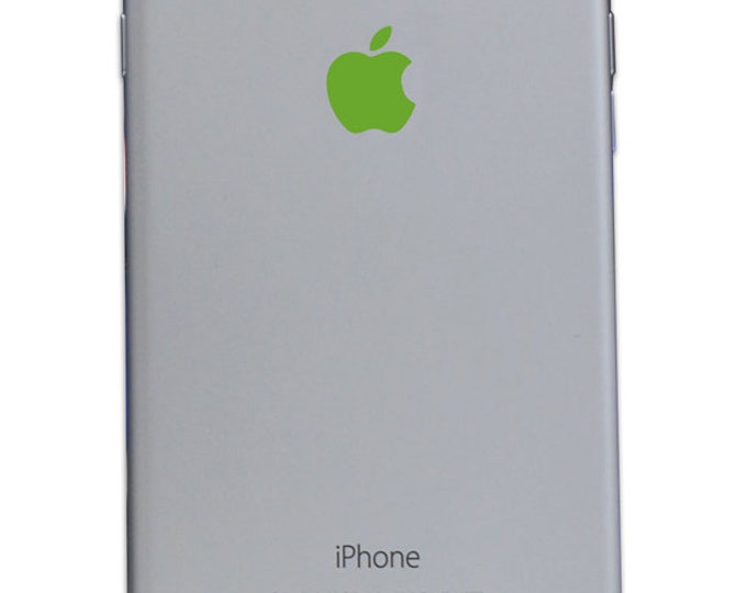 Lime Green iPhone Apple Color Changer Decal - Vinyl Decal Sticker Phone