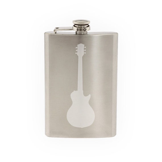 8oz Electric Guitar Stainless Steel Flask 8oz Electric Guitar Stainless Steel Flask