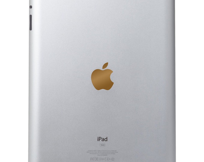 Bronze Vinyl Decal Apple Cover - Color Changer - Sized for Ipad