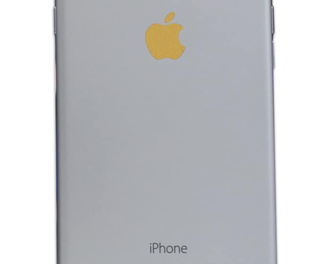 Gold iPhone Apple Color Changer Decal - Vinyl Decal Sticker Phone