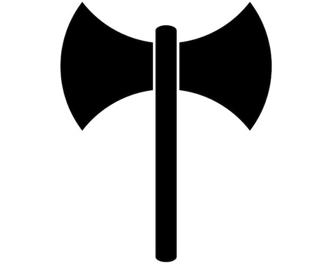 Labrys - lesbian and feminist strength Support Pride Symbol - Vibrant Color Vinyl Decal