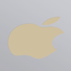 Beige Macbook Apple Color Changer Decal - Opaque Vinyl Decal Sticker for All Macbook Models