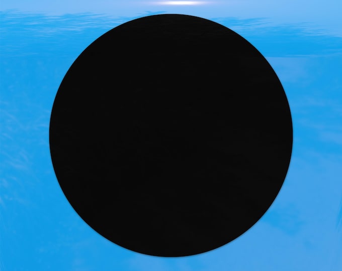 Circle Geometric Shape Round Ellipse - Vinyl Decal for Outdoor Use on Cars, ATV, Boats, Windows and More