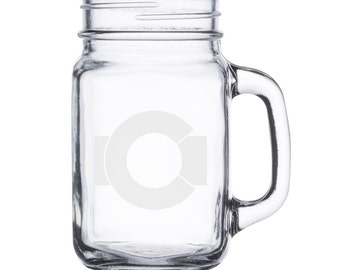 Colorado State Flag -  12 oz Glass Mason Jar