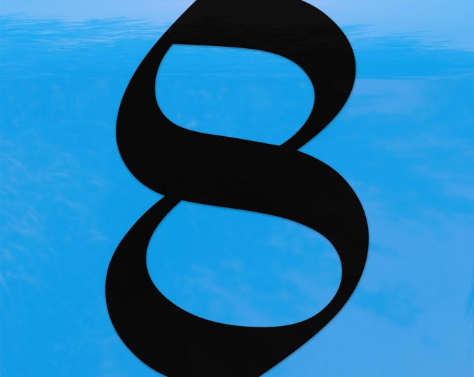 Old English Number 8 Sticker - Vinyl Decal for Indoor & Outdoor Use on Cars, ATV, Boats, Windows and More