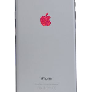 Pink Glitter iPhone Apple Color Changer Decal - Vinyl Decal Sticker Phone