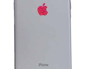Pink Glitter iPhone Apple Color Changer Decal - Vinyl Decal Sticker Phone