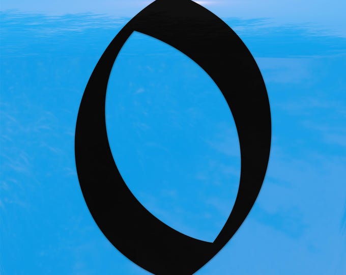 Old English Number 0 Sticker - Vinyl Decal for Indoor & Outdoor Use on Cars, ATV, Boats, Windows and More