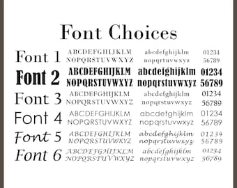 Personalized Text Decal - Choose your own Text Custom Vinyl Decal Sticker