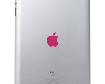 Magenta Vinyl Decal Apple Cover - Color Changer - Sized for Ipad