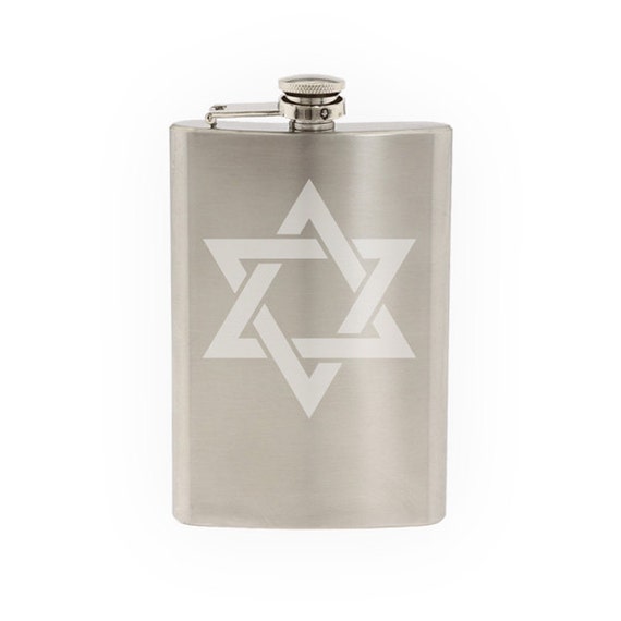 8oz Circle Triangle Design Stainless Steel Flask 8oz Circle Triangle Design Stainless Steel Flask