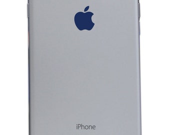 Dark Blue iPhone Apple Color Changer Decal - Vinyl Decal Sticker Phone
