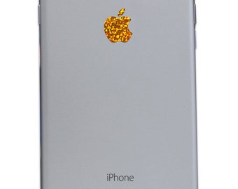 Gold Glitter iPhone Apple Color Changer Decal - Vinyl Decal Sticker Phone