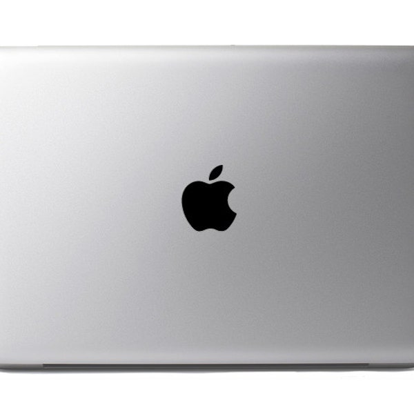 Black Macbook Apple Color Changer Decal - Opaque Vinyl Decal Sticker for All Macbook Models