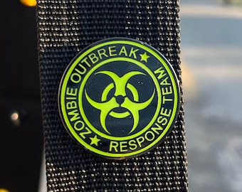 Zombie Attack Response Team 1.25 inch Enamel Pin