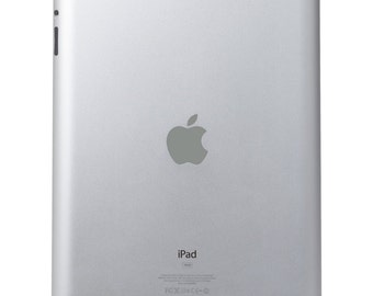 Middle Grey Vinyl Decal Apple Cover - Color Changer - Sized for Ipad