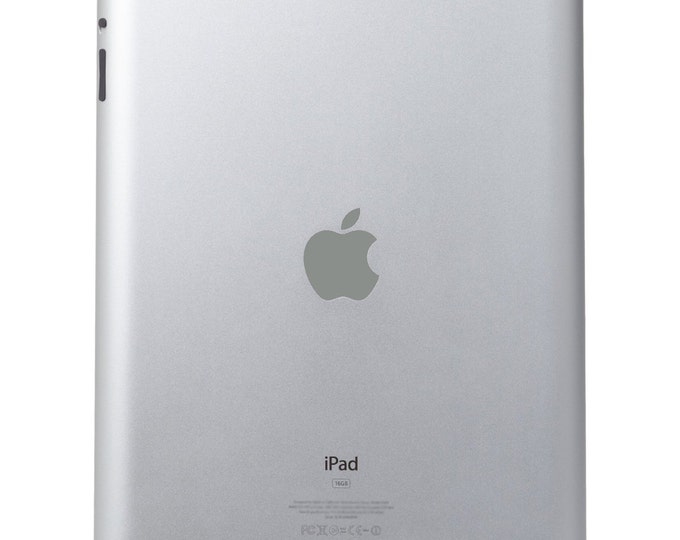 Middle Grey Vinyl Decal Apple Cover - Color Changer - Sized for Ipad
