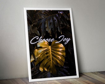 Choose Joy Printable Wall Art