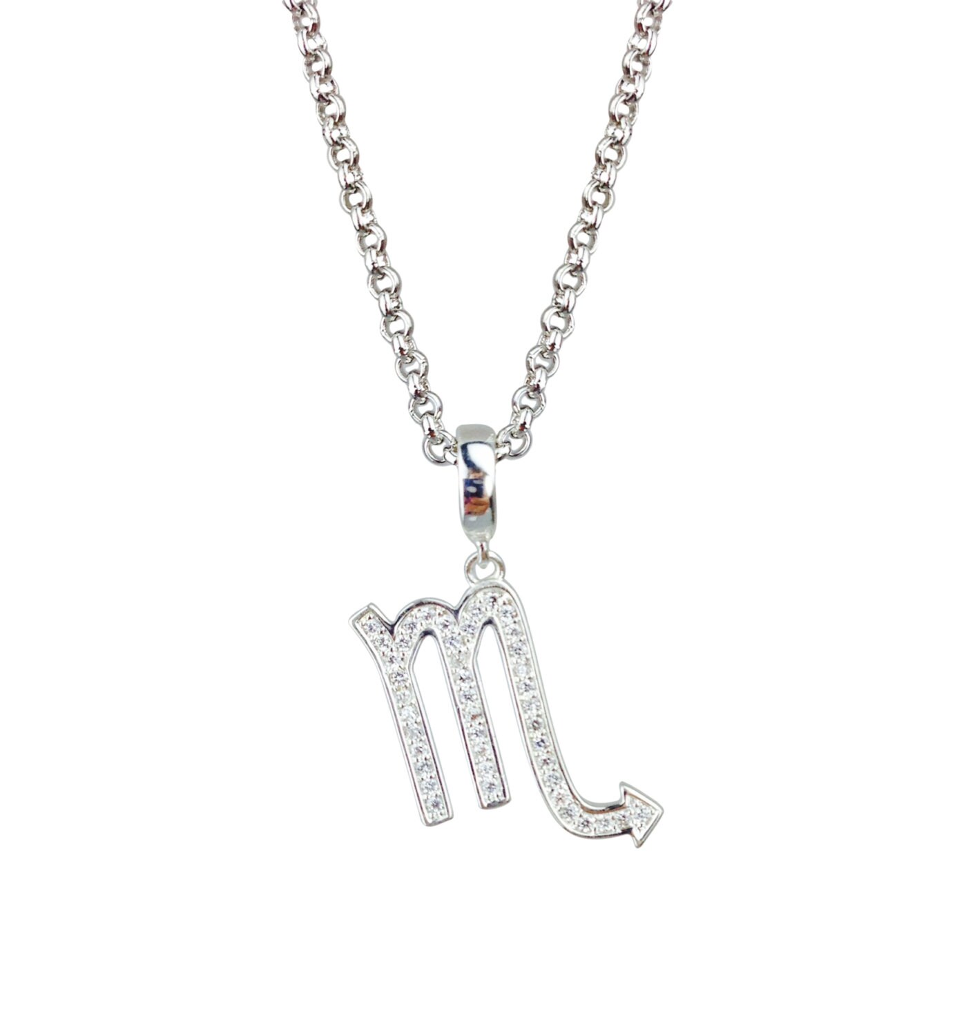 Scorpio Symbol of the Zodiac Silver 