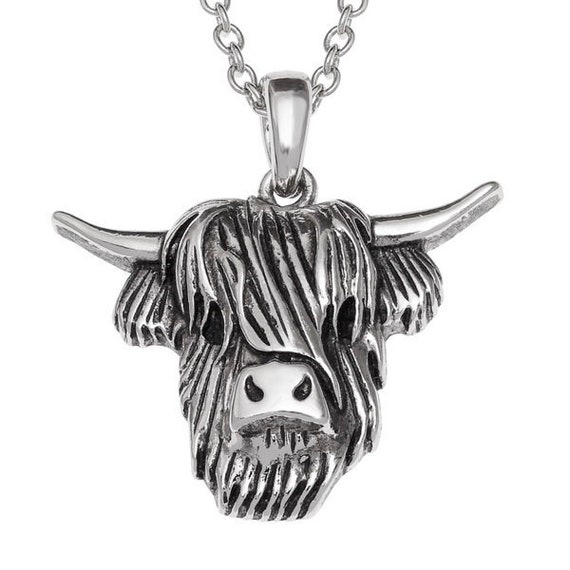 Highland on sale cow necklace