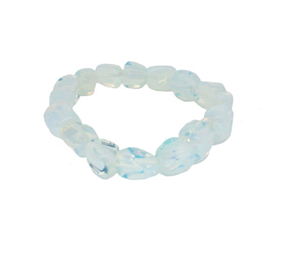 Lucky Cancer Birthstone Bracelet Zodiac Astrology Gemstone Etsy