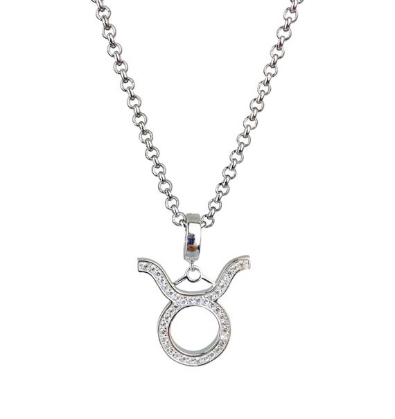 Claire's Girls Silver Zodiac Taurus Necklace Set, Lobster Closure, 2-Pack,  38430 - Walmart.com