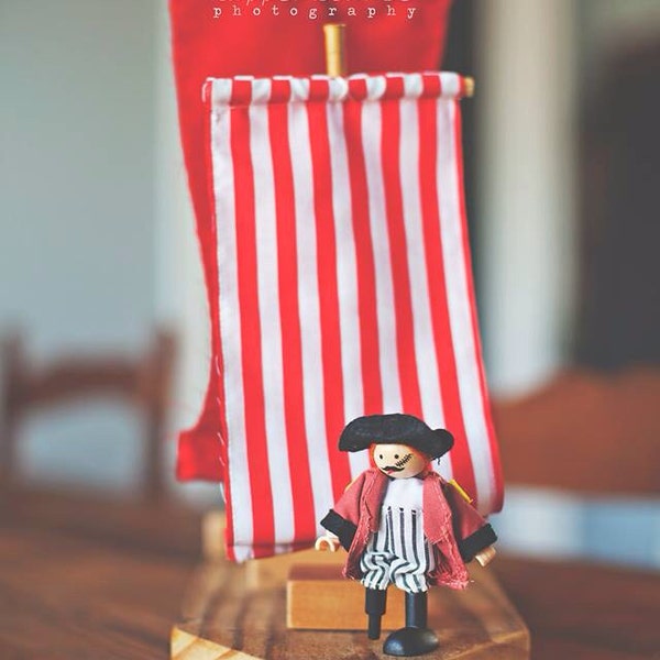 Toy/Photography Prop Pirate Ship- The Love Boat