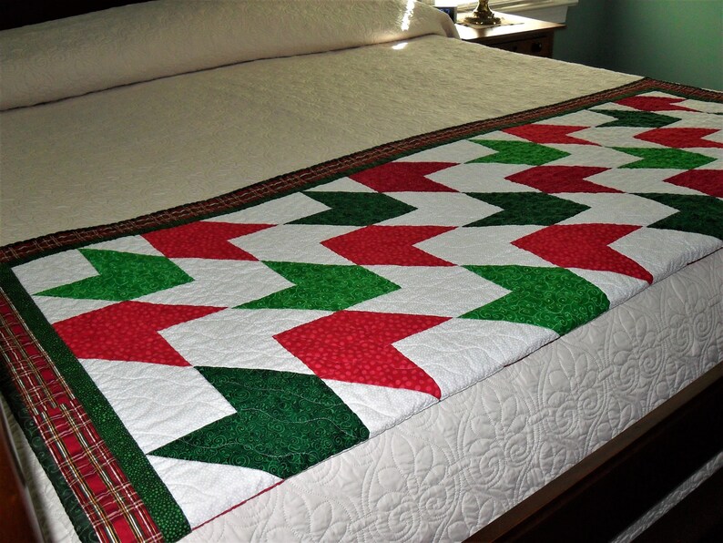 Christmas Lap Quilt Sofa Quilt Christmas Joy 511/2 Etsy