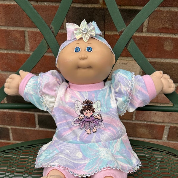 Cabbage Patch 14" Doll Clothes Jersey Knit 3-piece Play Outfit.