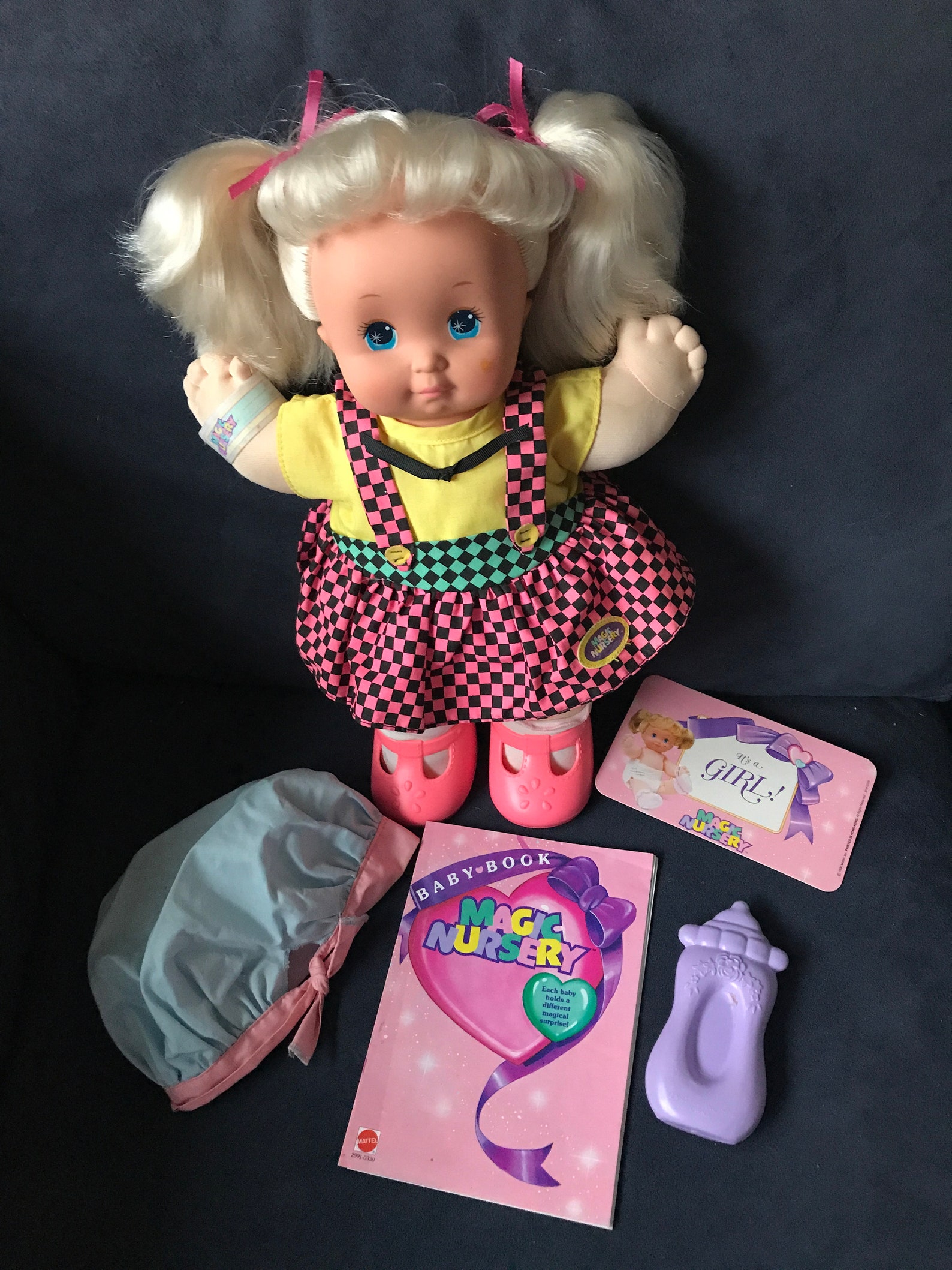 Vintage Magic Nursery Mattel Doll Toddler Girl Blonde All Etsy