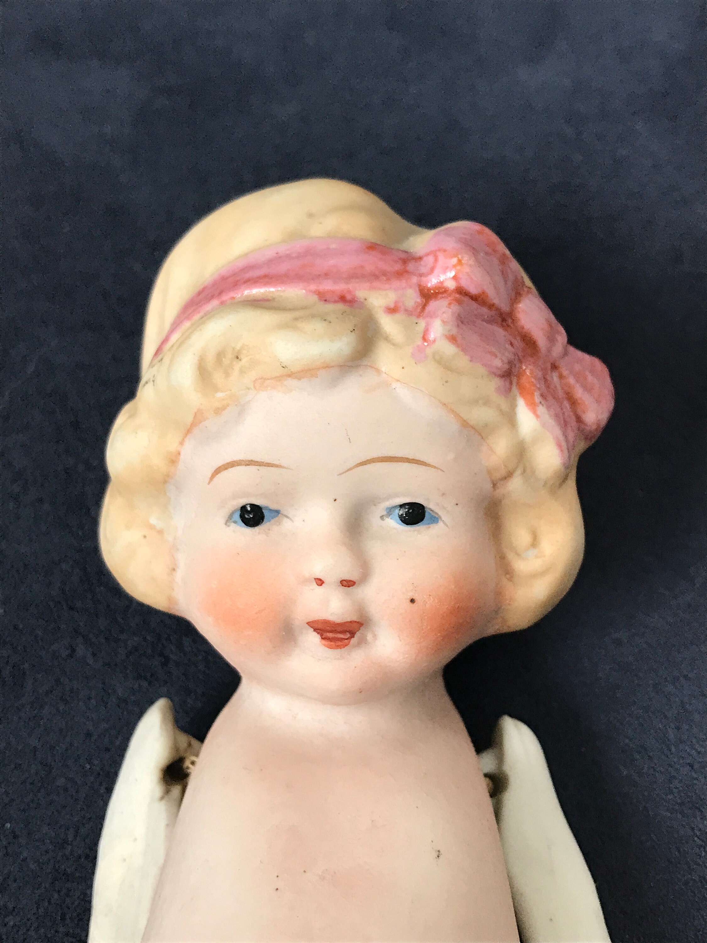 Antique Bisque Frozen Charlotte Penny Doll 6 1/2 Etsy