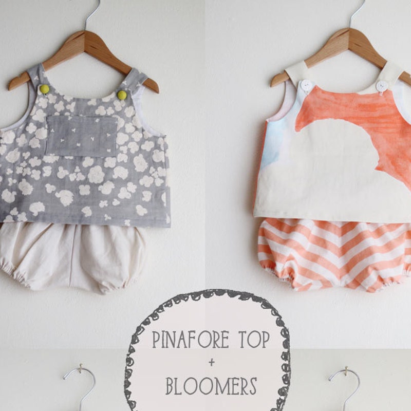 Pinafore Top & Bloomer