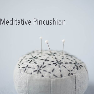 Meditative Pincushion Sewing Tutorial PDF