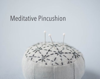 Meditative Pincushion Sewing Tutorial PDF