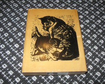 Mother Cat and Kitten Rubber Stamp / Anita's, Duluth, GA, c1999. Never Inked. New. Retired.