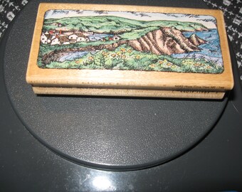 Stampendous! N052 Hope Cove View NR - 749 Rubber Stamp New