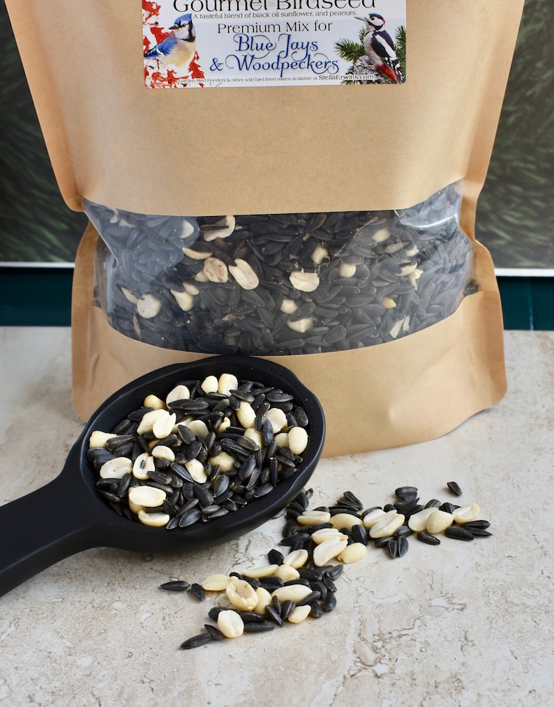 Bird food blend for Blue Jays and Woodpeckers 2 pound Etsy
