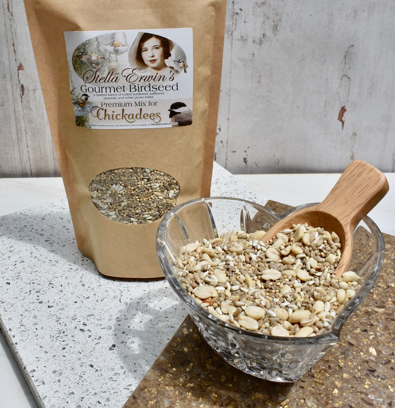 Bird Food Blend for Chickadees 12 Ounce Bag Gourmet Etsy