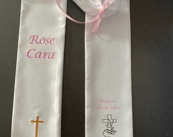 Material Stoles - Baptism, Eucharist, Confirmation and Funerals
