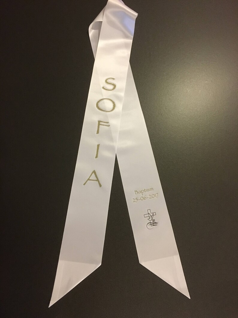 RIBBON STOLES Baptism Eucharist Confirmation - Etsy