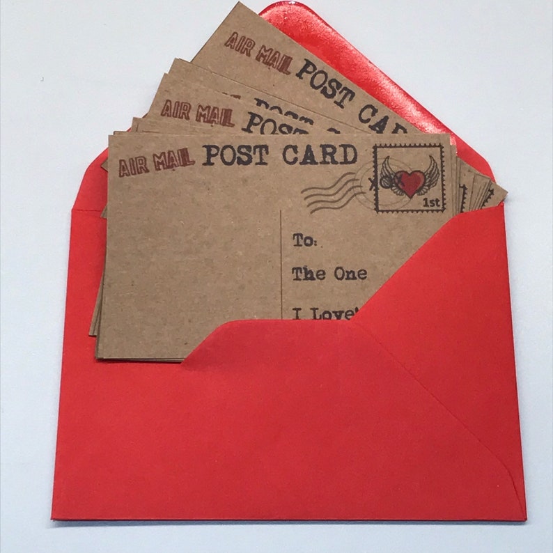 Mini Love Postcards LOVE BIRTHDAY Love Cards,see listing picture for personalisation. PROPOSAL Can Be Personalised Ways to Propose