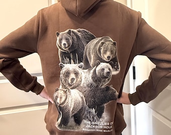 Grizzlies of Jackson Hole Unisex Hoodie