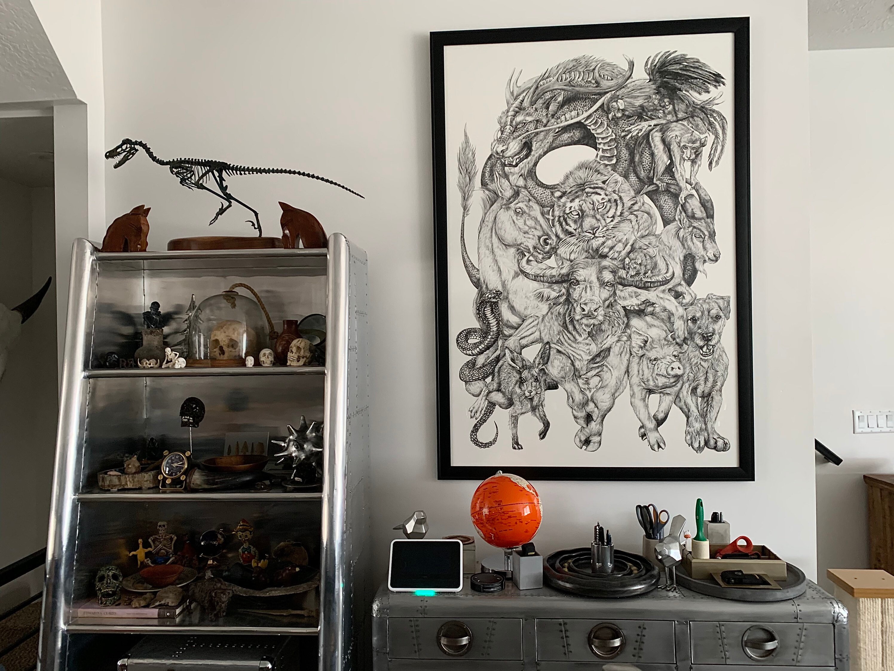 ZODIAC - Artistic Representation of the Chinese Zodiac - Etsy