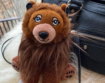 Grizzly 399 Keychain Plush Doll - Etsy
